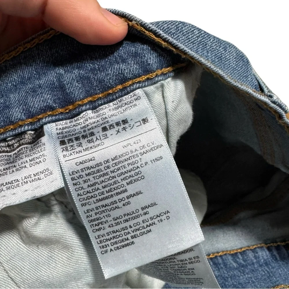 Levi’s 505 100% Cotton 5 Pocket‎ Straight Leg Jeans Men’s 36x30
